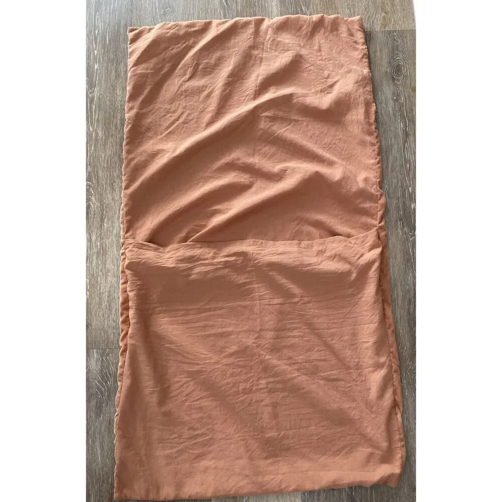 Threshold Velour Terracotta Bed Pillow Sham